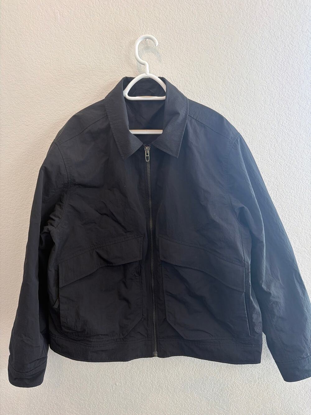 Lululemon Men’s Black Utility Bomber Jacket